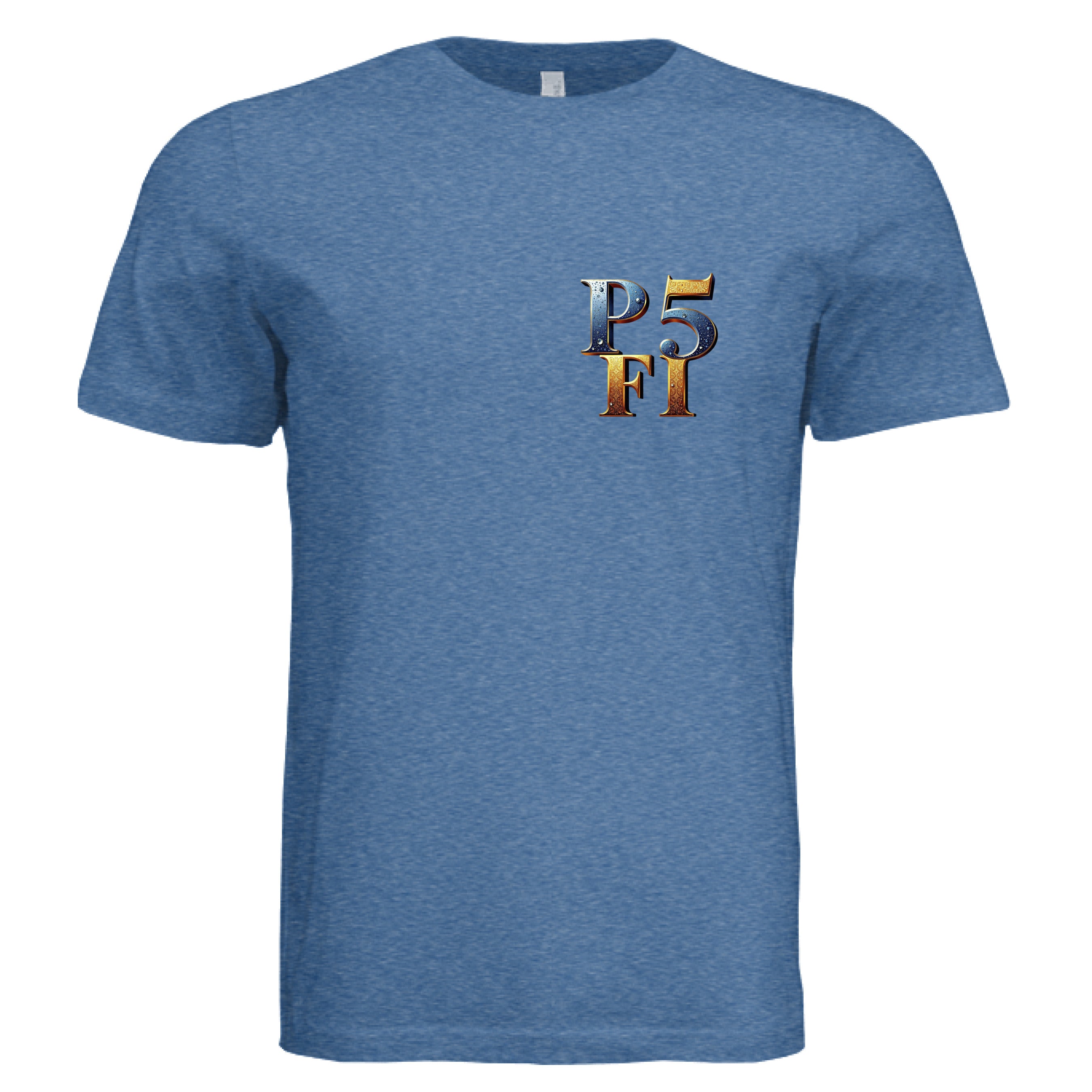 Solid True Royal Triblend - FRONT